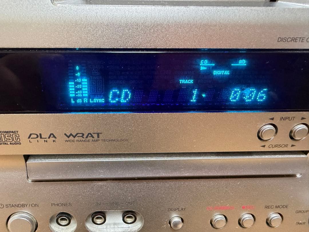 Cd Md Cassette Deck Onkyo Fr-N7Tx