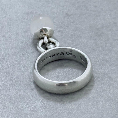 Tiffany Rings Vintage 1995 Ball Dangle Ring 8