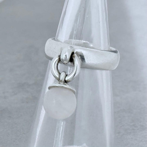 Tiffany Rings Vintage 1995 Ball Dangle Ring 8