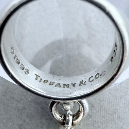 Tiffany Rings Vintage 1995 Ball Dangle Ring 8