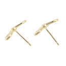 Tiffany Earrings (For One Ear) Co K18 Used A