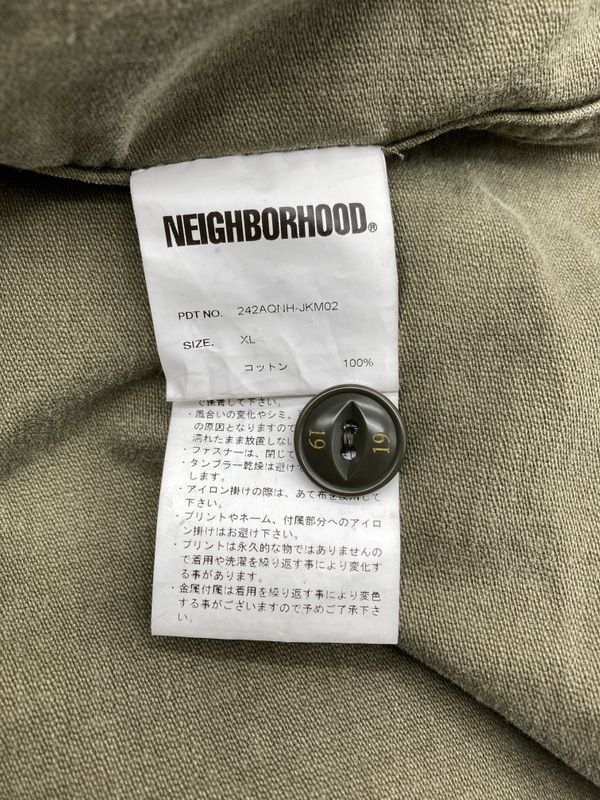 Neighborhood Military Jacket 242Aqhn-Jkm02 Xl A14758