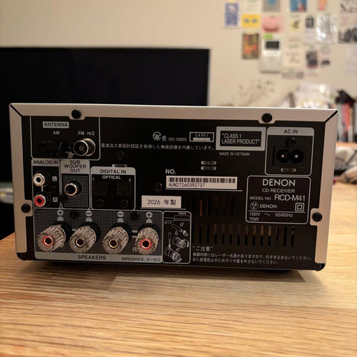 Denon Cd, Md Cassette Decks 2026 Rcd-M41
