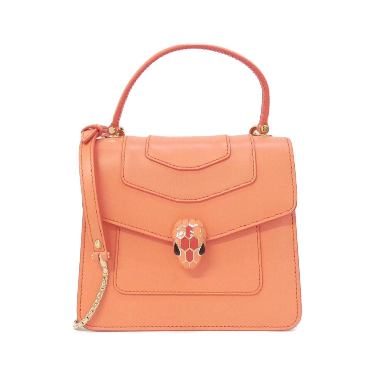 Bvlgari Handbag Serpenti Forever 288774 Pink( Gold(