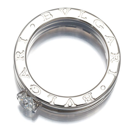 Bvlgari Ring 0.30Ct E B-Zero1 52 K18Wg #192647