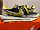 Baskets Nike X Sacai Undercover Ldwaffle Noir/Bright Citron-Sail