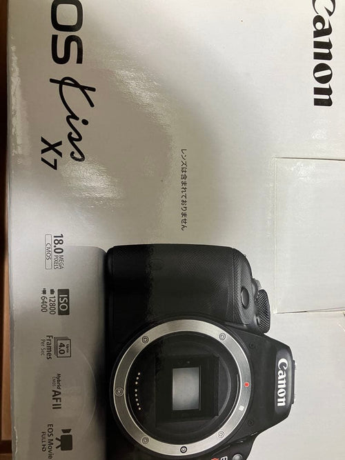 Canon Digital Slr Eos Kiss X7