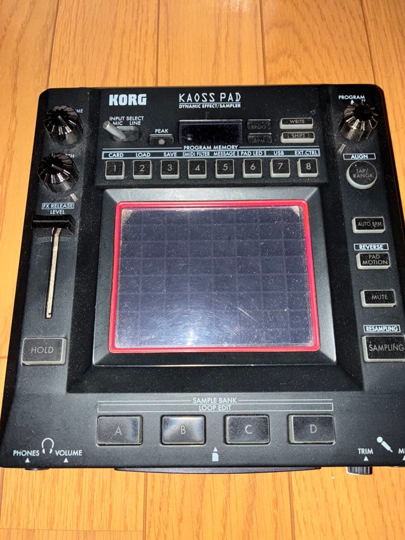 Korg Expansion Pad Sampler Effector Kaoss Kp3