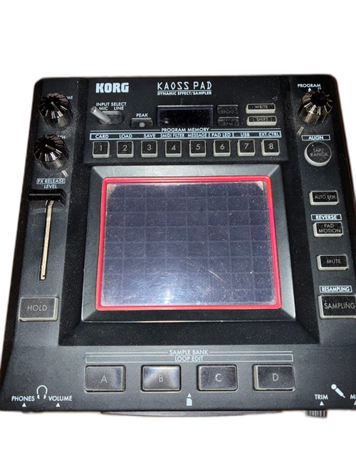 Korg Expansion Pad Sampler Effector Kaoss Kp3