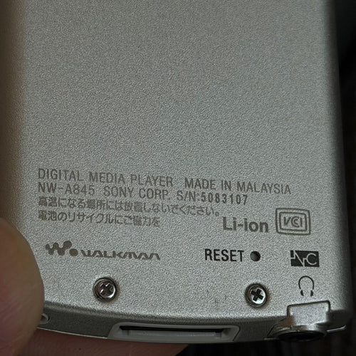 Sony Digital Audio Players Walkman Nw-A845