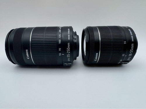 Canon Digital Slrs Eos Kiss X9 18-55Mm 55-250Mm