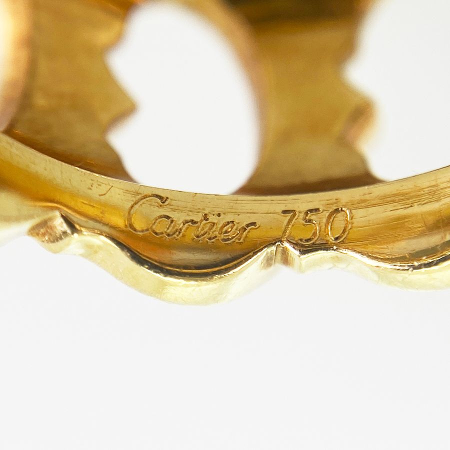Cartier Ring C K18Yg 6.5 (46-47) Ss