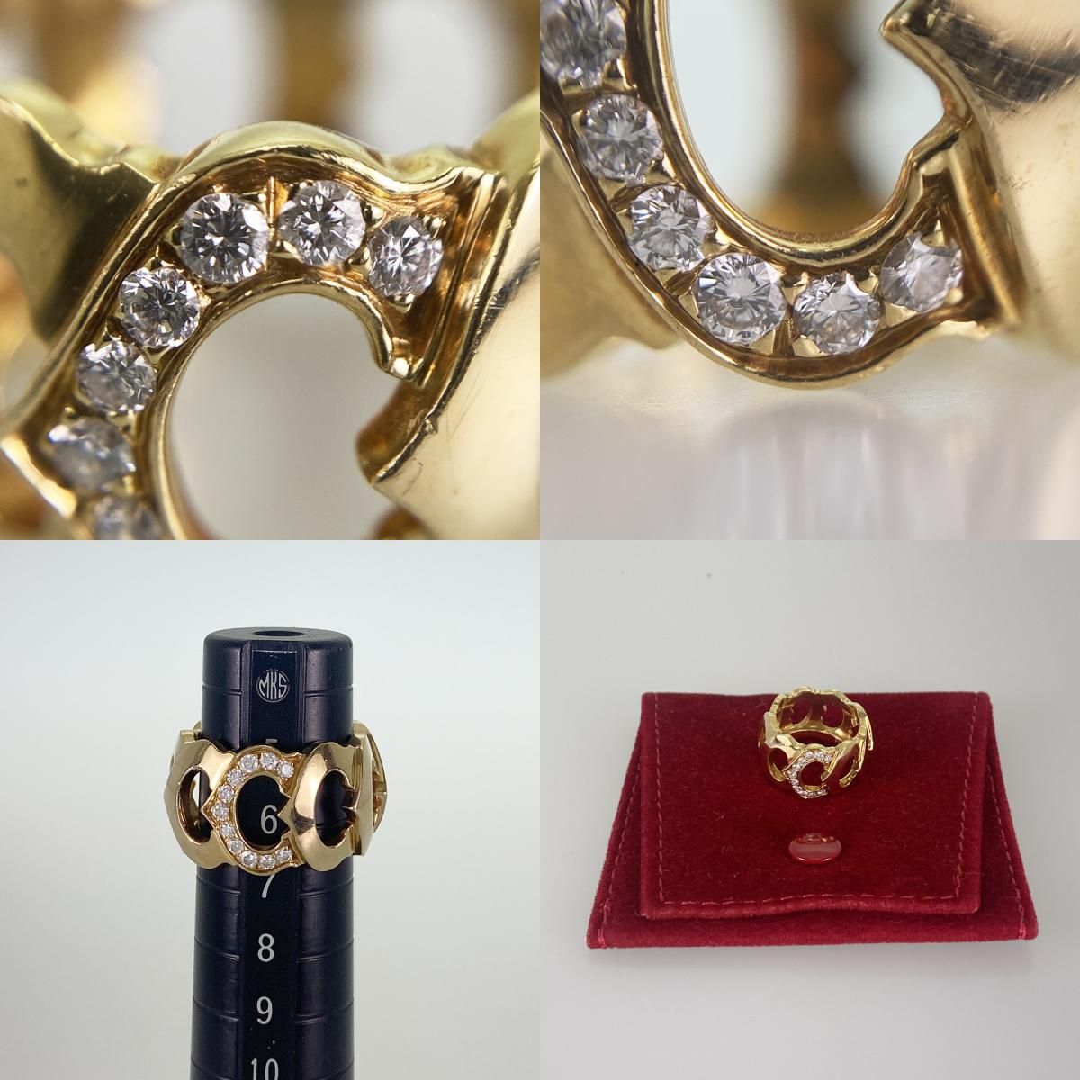 Cartier Ring C K18Yg 6.5 (46-47) Ss