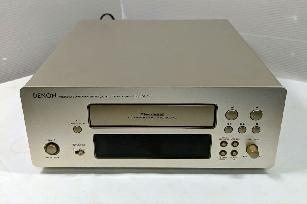 Denon Cassette Player Udr-F07