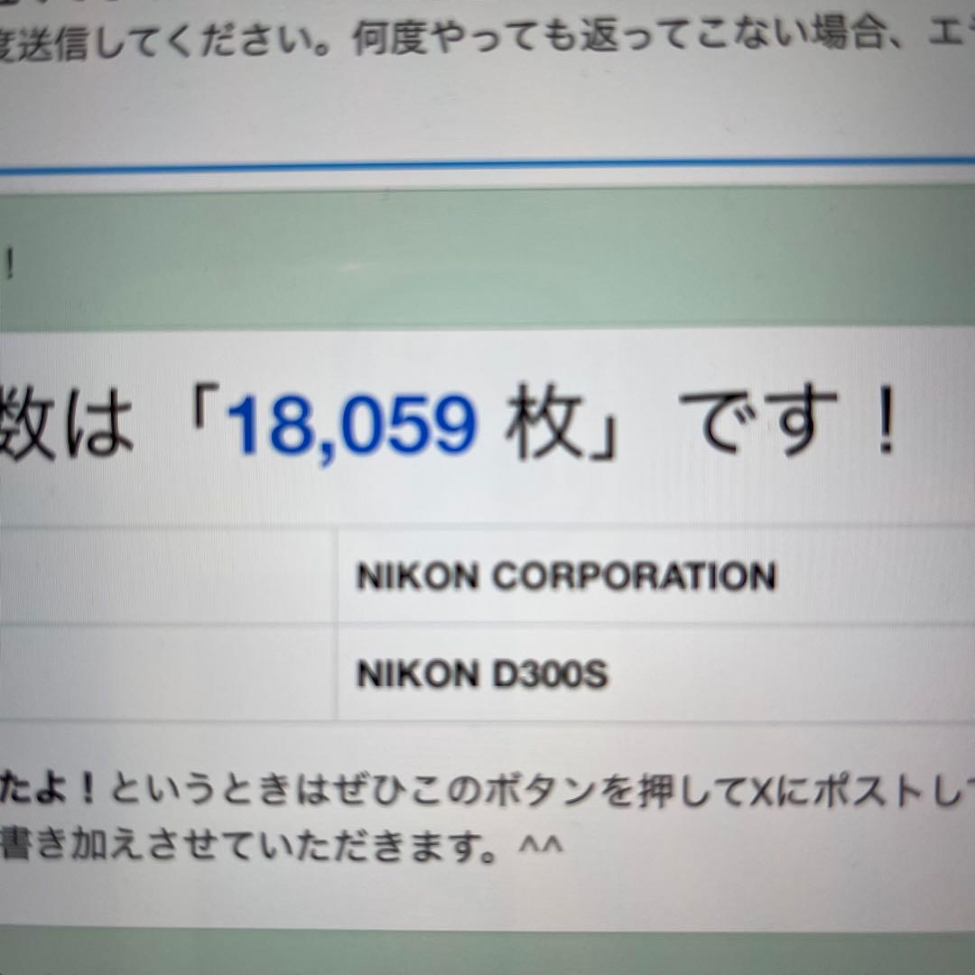 Nikon Digital Slr D300S 18,059