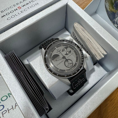 Swatch Quartz Watches Omega Earthphase