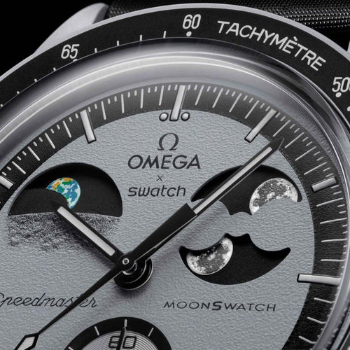 Swatch Quartz Watches Omega Earthphase