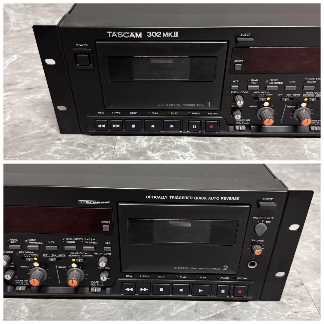 Cd, Md Cassette Decks Tascam 302 Mk Mk2