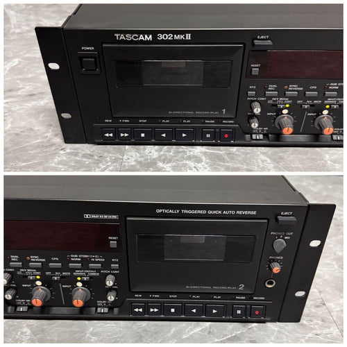 Cd, Md Cassette Decks Tascam 302 Mk Mk2