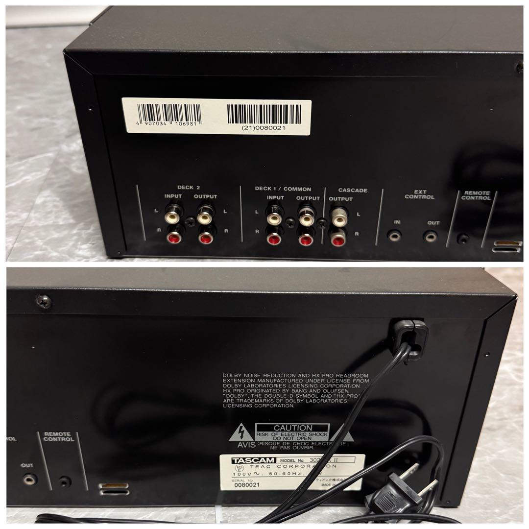 Cd, Md Cassette Decks Tascam 302 Mk Mk2