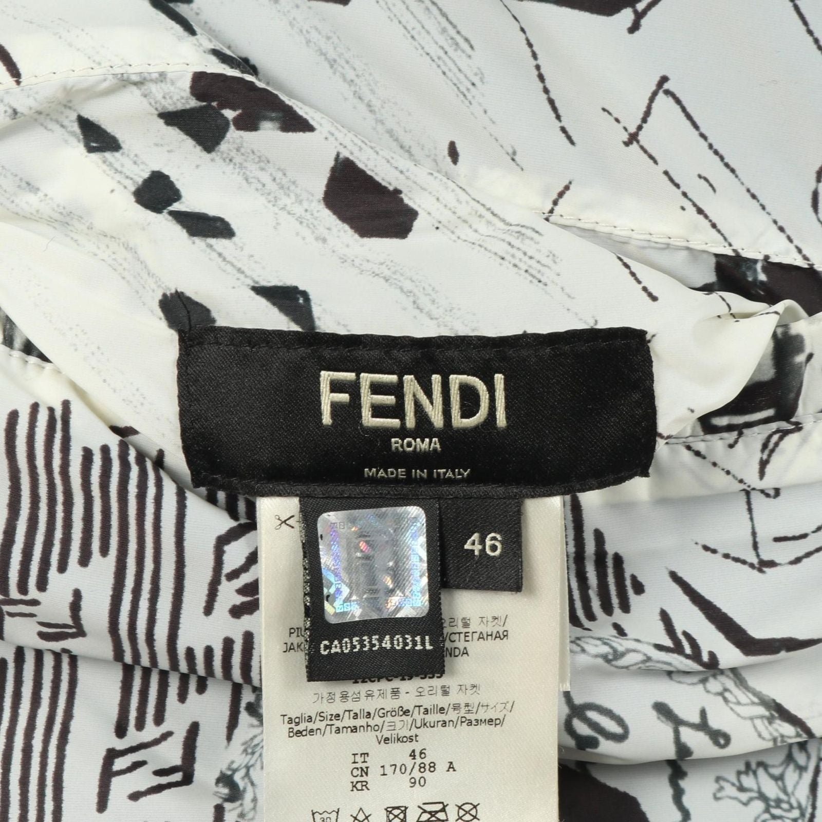 Fendi Down Jacket Used B