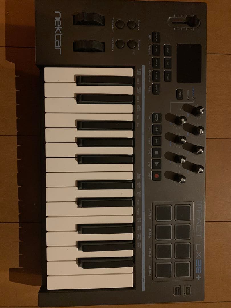 Midi Keyboard Pad Nektar Impact Lx25+