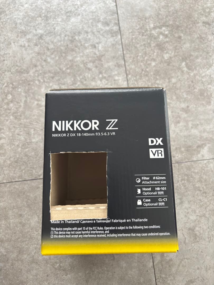 Nikon Lens (Zoom) Nikkor Z Dx 18-140Mm F/3.5-6.3 Vr