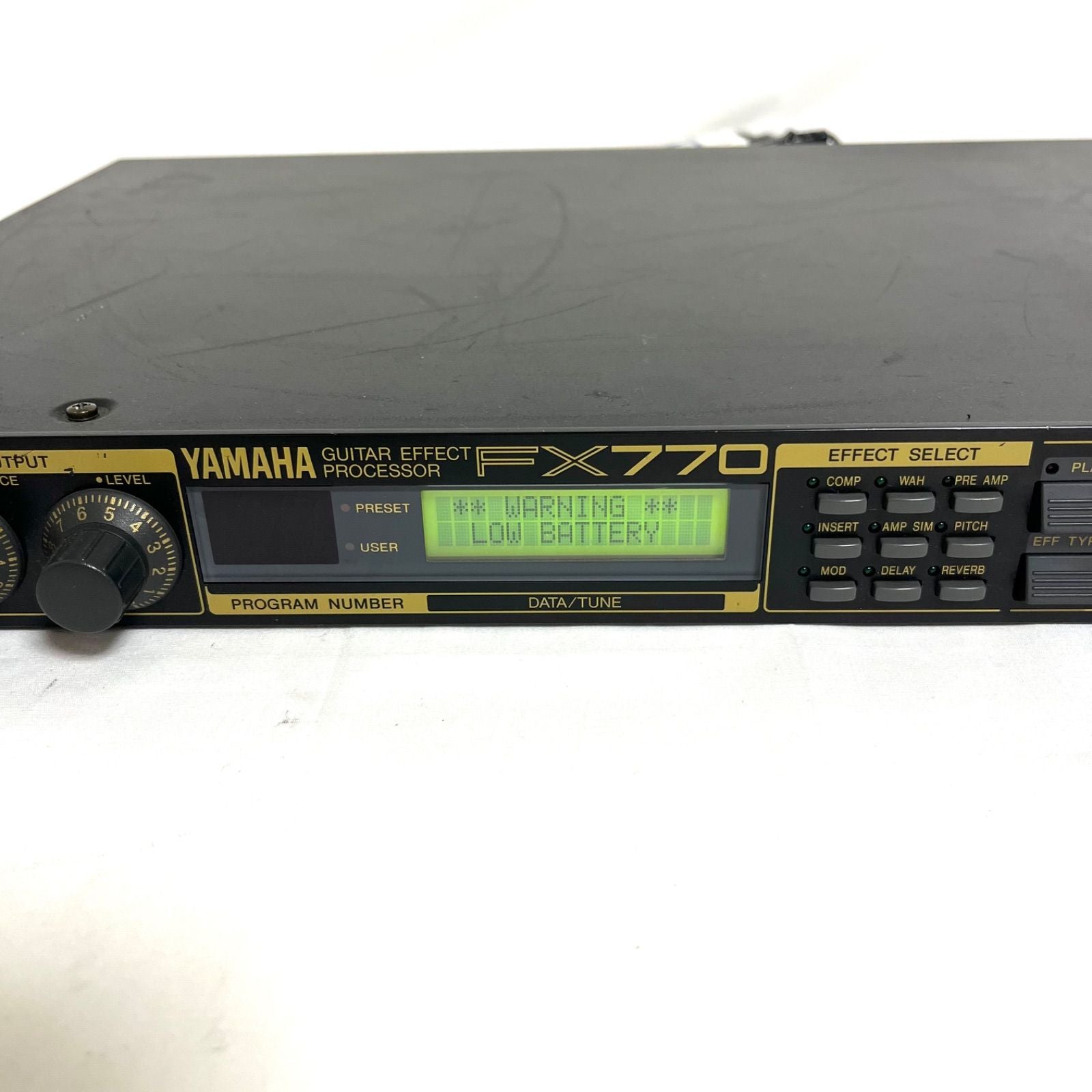Yamaha Recording Effector Fx770 Guitar Effect Processor