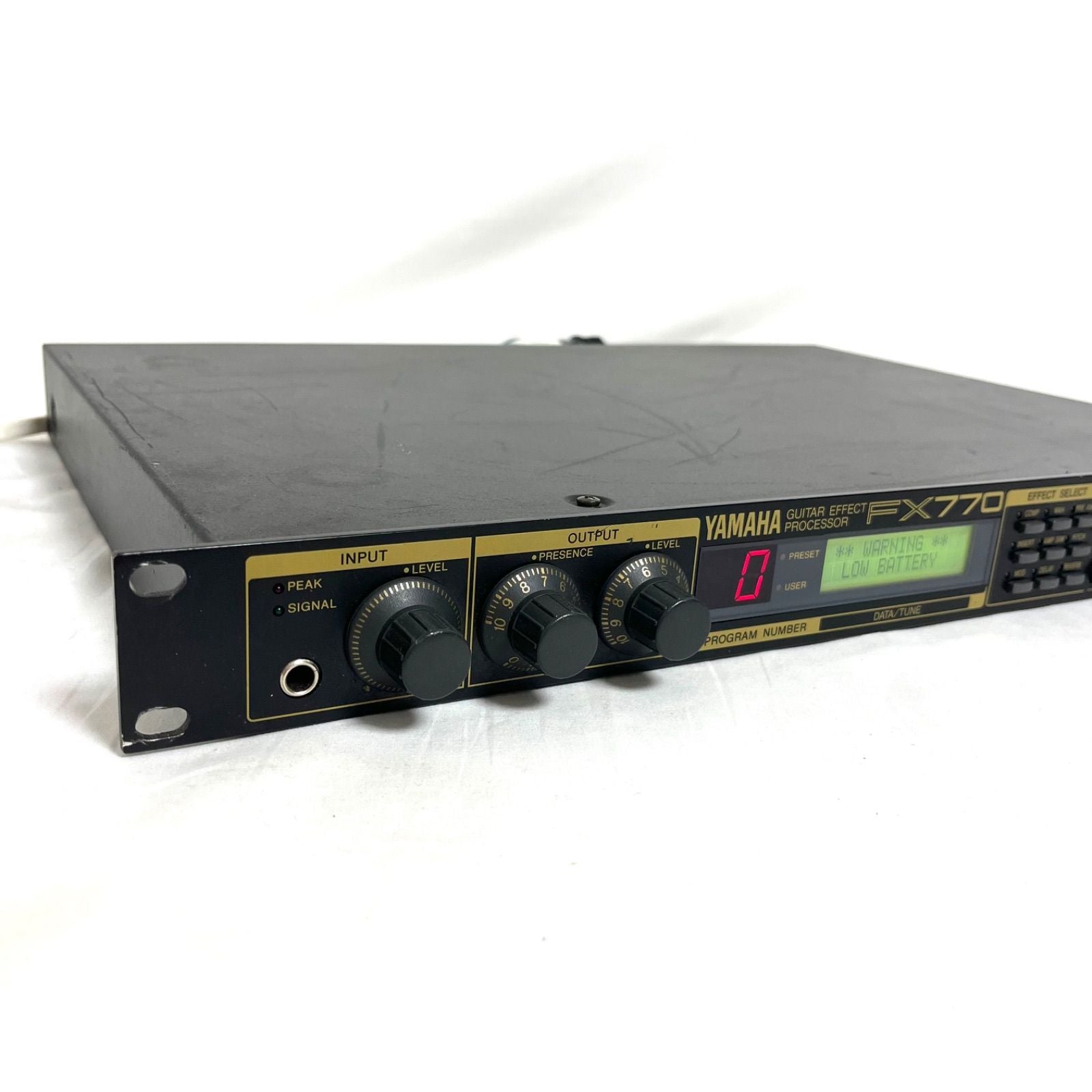 Yamaha Recording Effector Fx770 Guitar Effect Processor