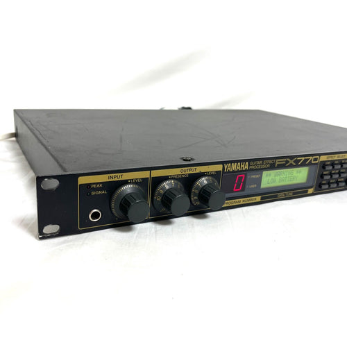 Yamaha Recording Effector Fx770 Guitar Effect Processor