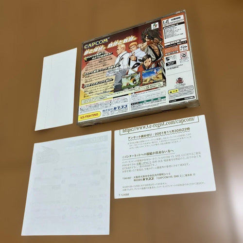 Capcom Games Vs Snk 2 2001