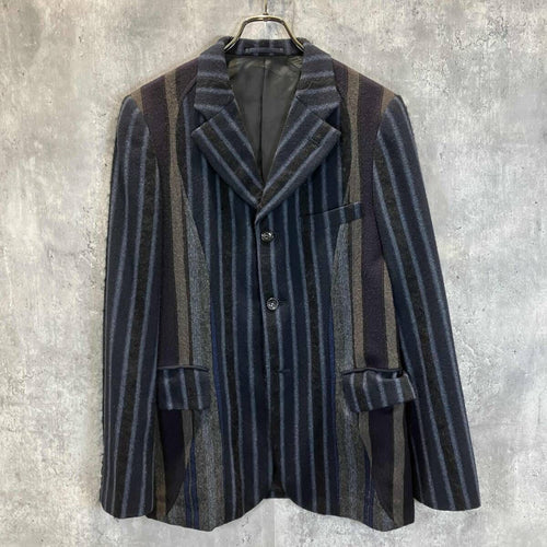 Tailored Jacket 03Aw Archive Comme Des Garcons Homme Plus Sizes Pk-J004 Navy