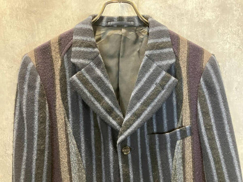 Tailored Jacket 03Aw Archive Comme Des Garcons Homme Plus Sizes Pk-J004 Navy