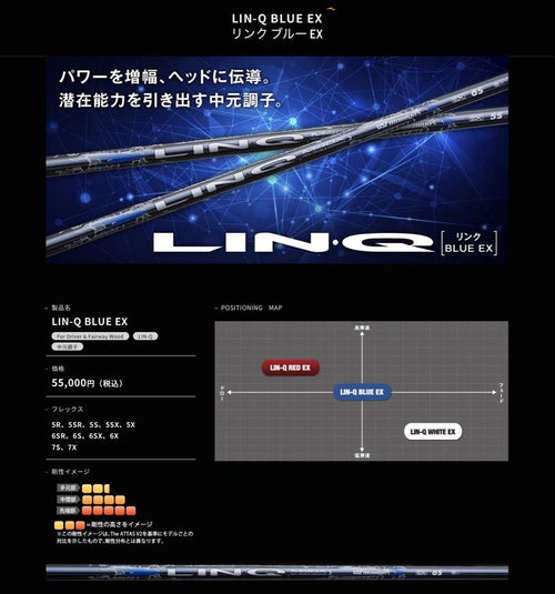 Ust Mamiya Others Lin-Q Blue Ex 5Sx New
