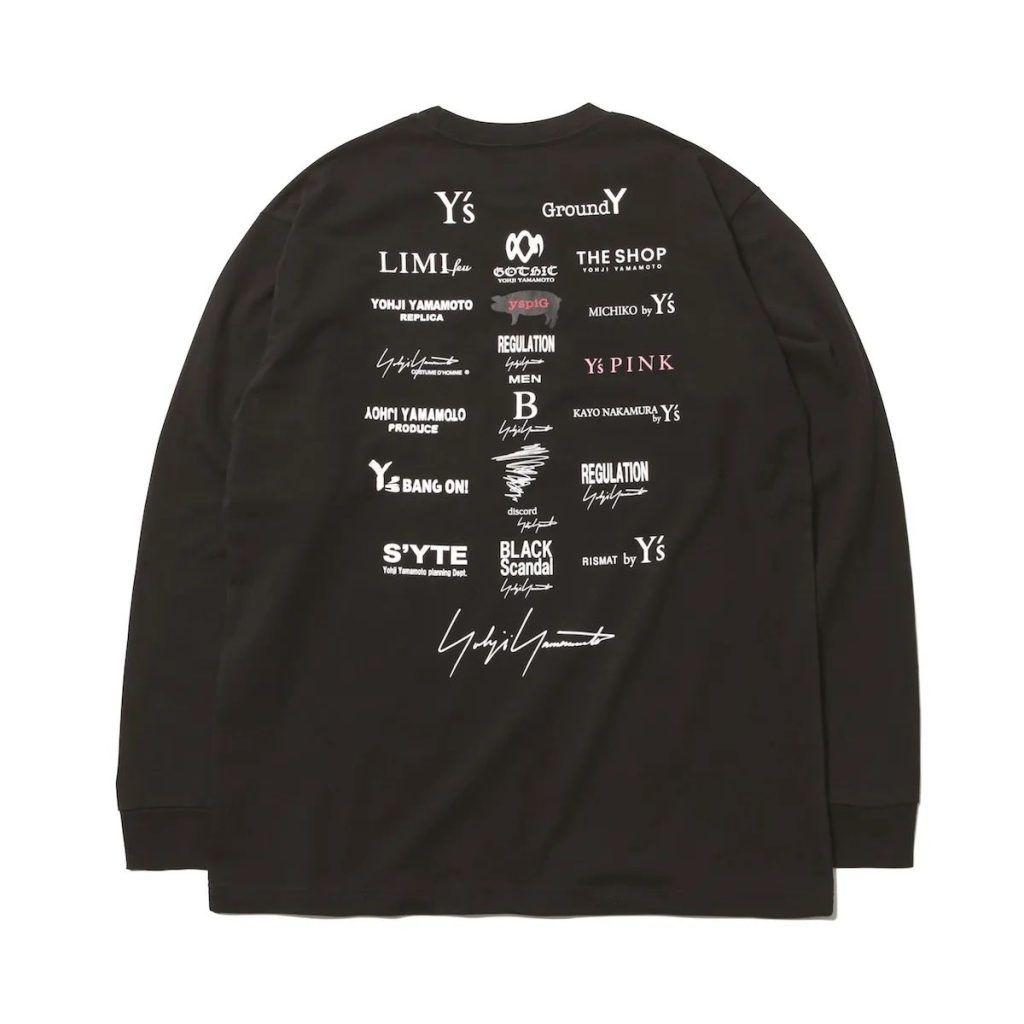 Yohji Yamamoto Medium/Long-Sleeve T-Shirts New Era 100