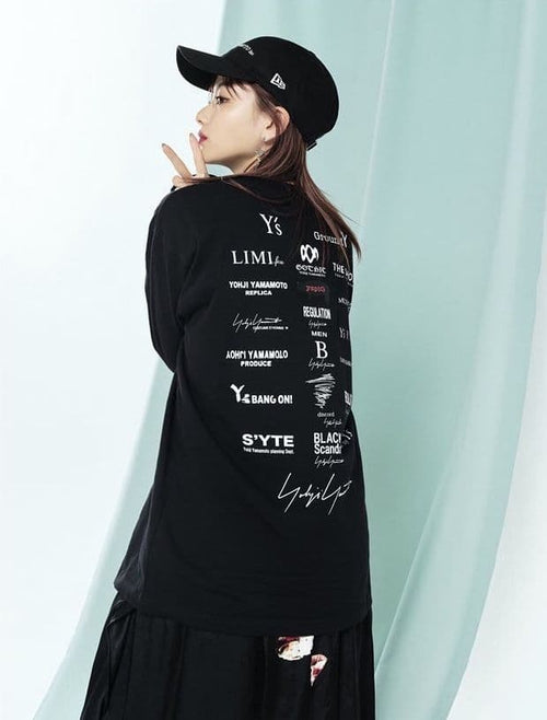 Yohji Yamamoto Medium/Long-Sleeve T-Shirts New Era 100