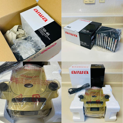 Aiwa Cd Md Cassette Deck