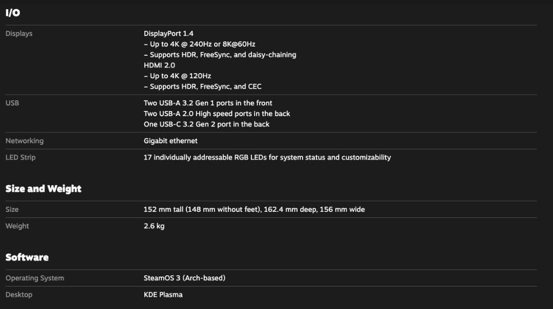 Other Steam Machine 512Gb+