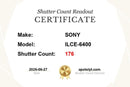 Sony Slr Cameras (Film) 4 6400