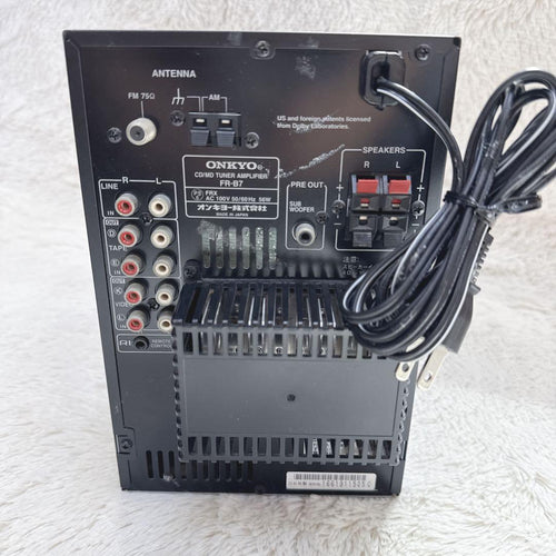 Onkyo Mini Component Systems X-B7 Fr-B7 Hi-Md Md Mdlp