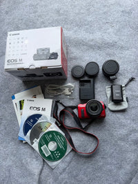 Canon Mirrorless Interchangeable Lens Cameras Eos M