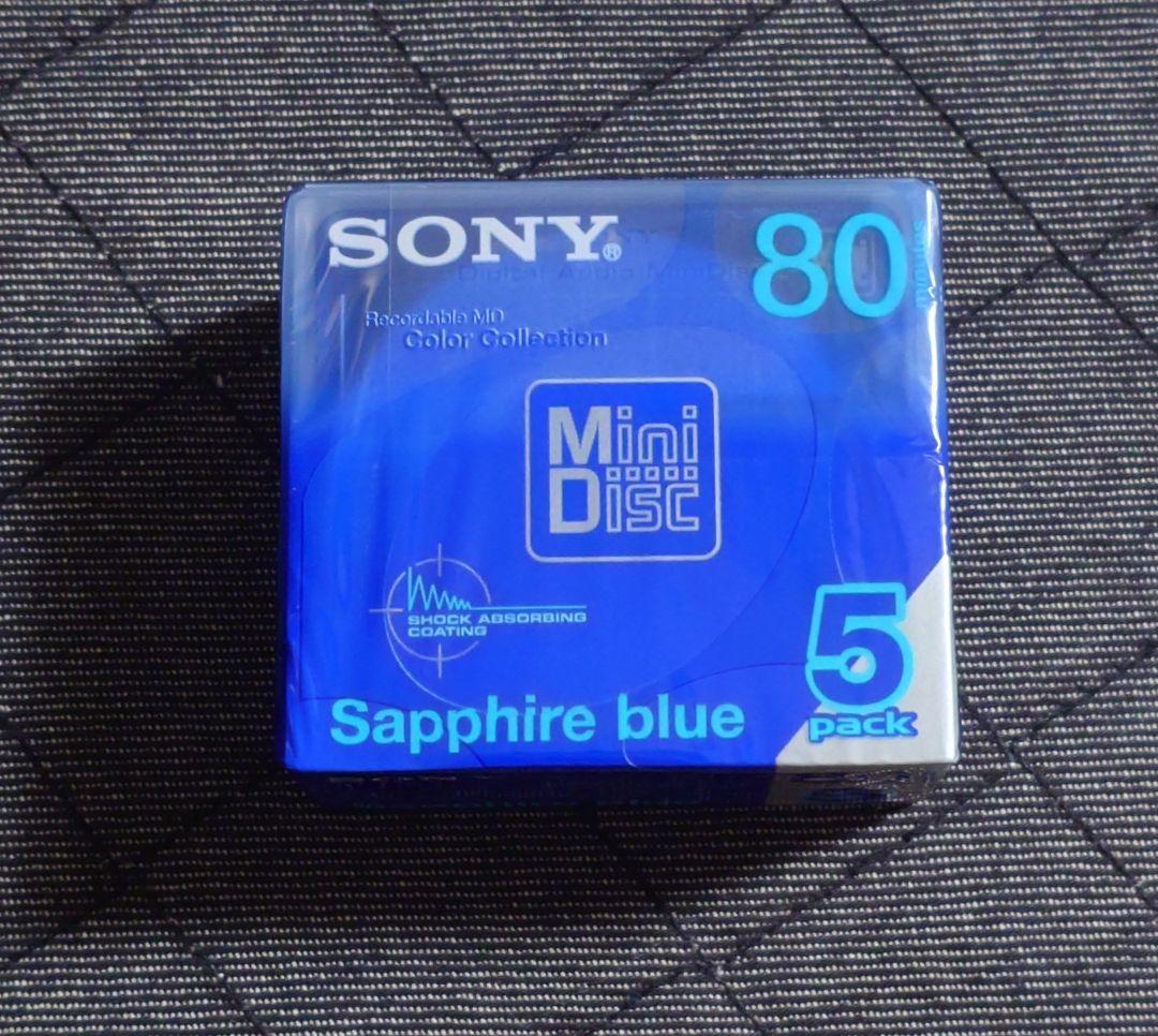 Sony Md Sapphire Blue 80