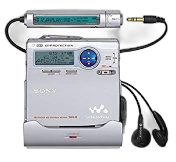 Portable Md Player Sony Mz-R910-S Mdlp