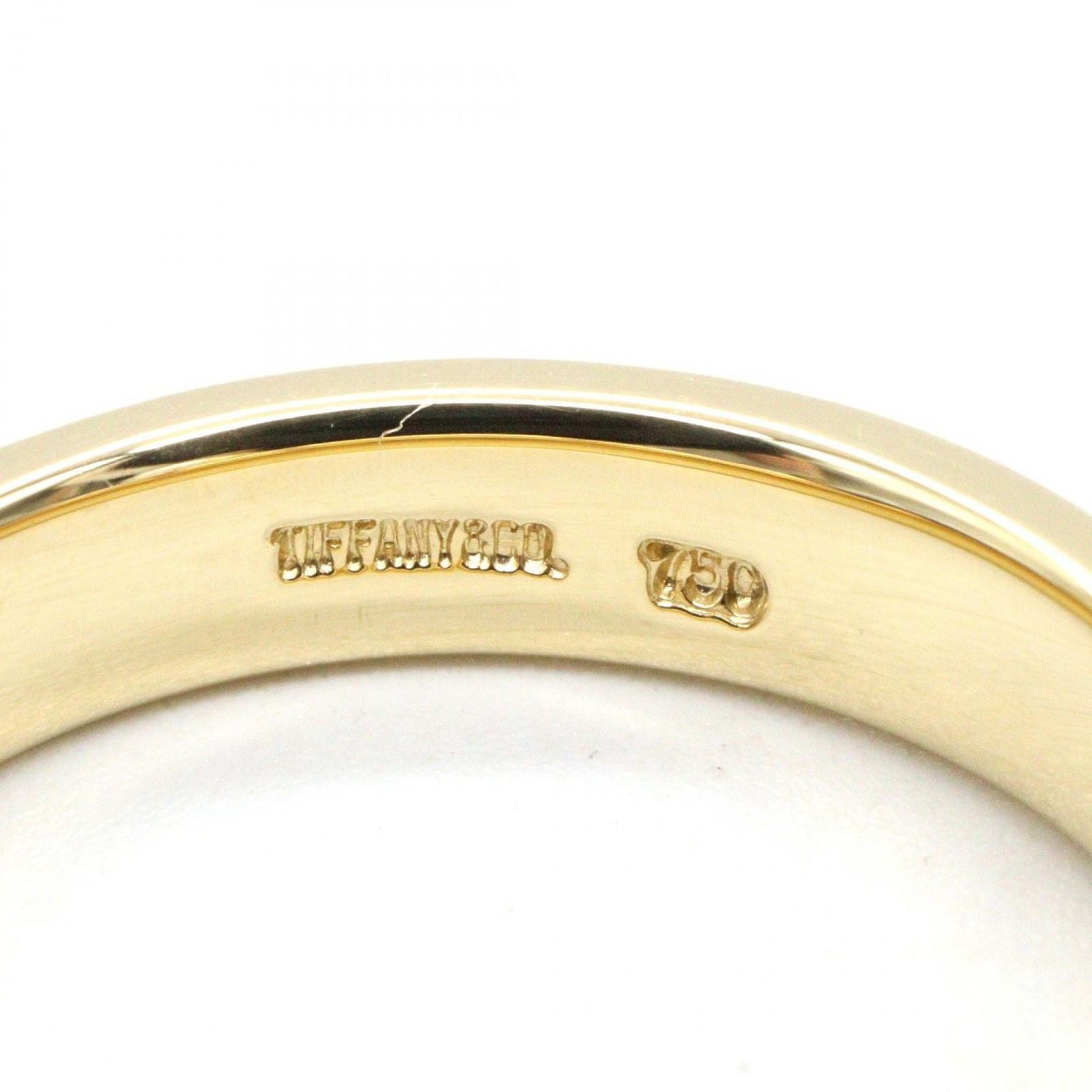 Tiffany Ring Co #10.5 K18 Used A
