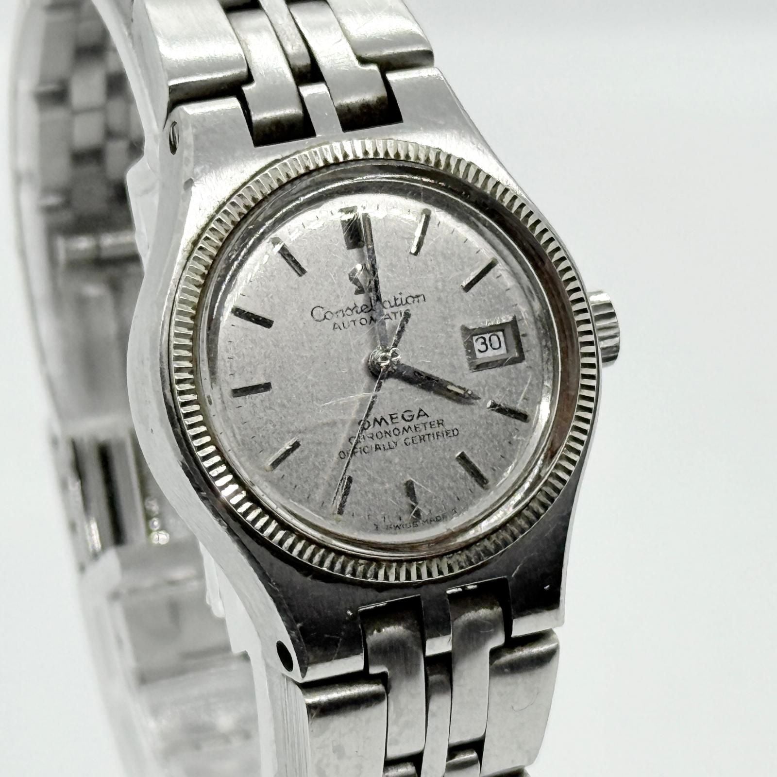 Omega Automatic Winding Clock At Wg