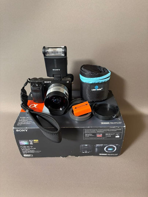 Sony Mirrorless Interchangeable Lips Nex7 Hvl-F20Am