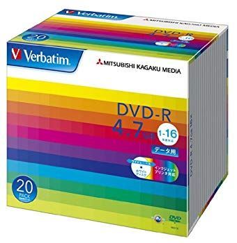 Md Verbatim Dvd-R 4.7Gb 1 1-16 20 Dhr47Jp20V1 Wyw801M