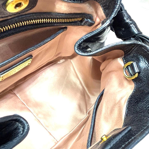 Miu Handbags 2Way Y2K Nero