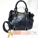 Miu Handbags 2Way Y2K Nero