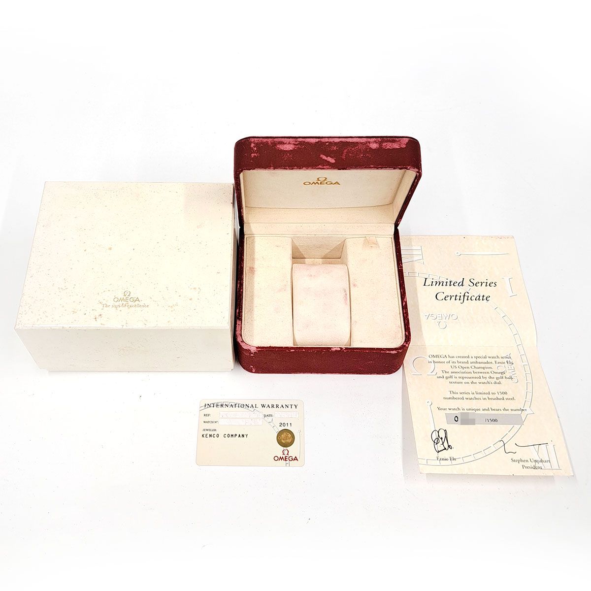Omega Automatic Winding Clock Fullset 1506.20